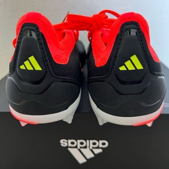Adidas Predator 24 Pro FG Soccer Cleats Black Solar Red main image 9